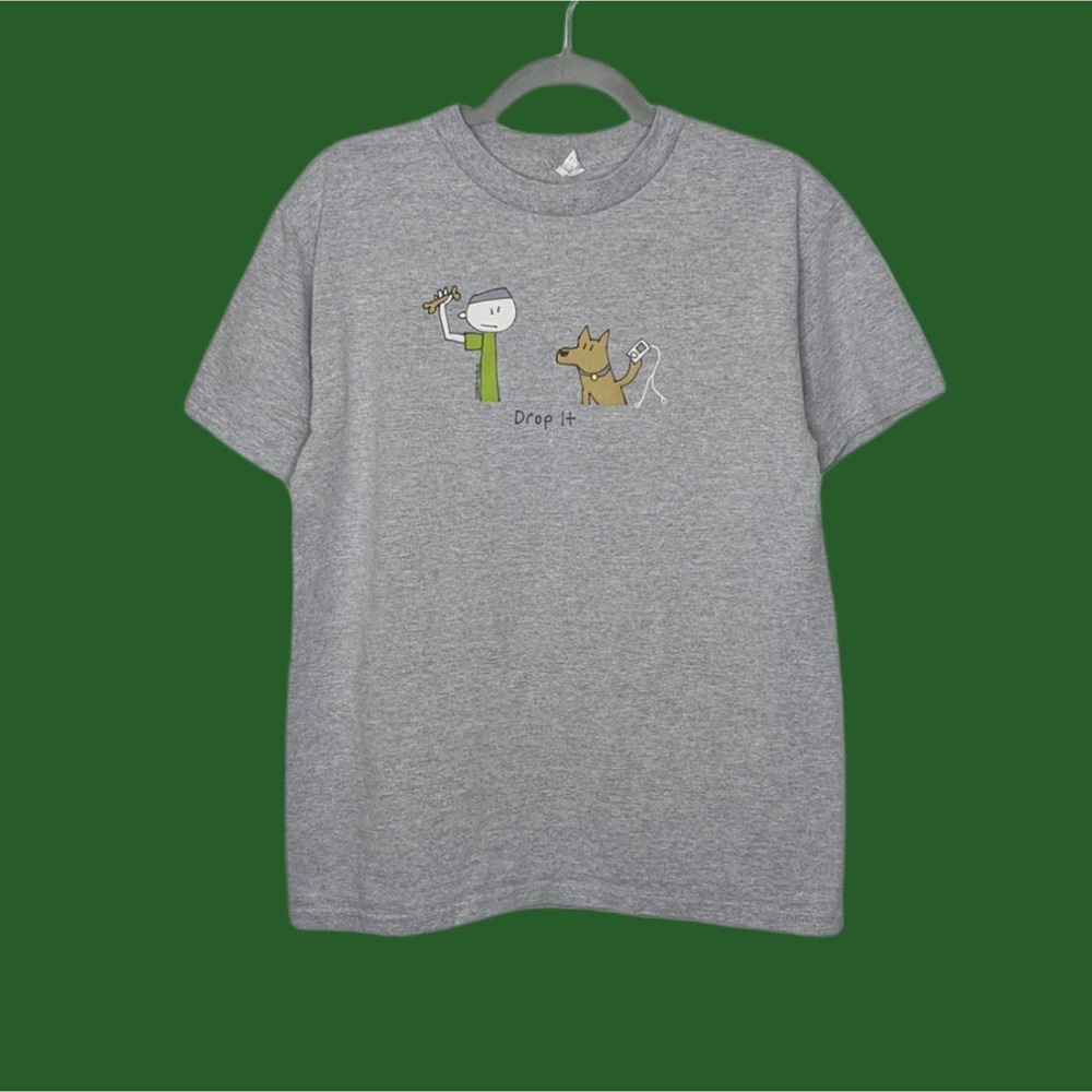 Vintage Y2K Funny Joke Humor Puns Shirt Top Art Artist VTG Skater Streetwear